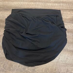 Athleta Black Transcend Skort Jupe-Short